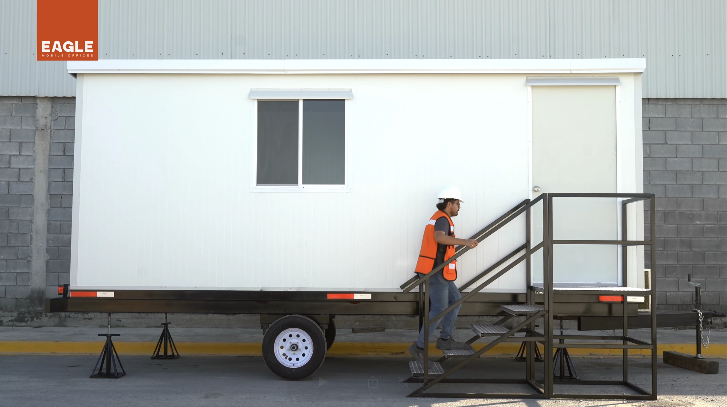 8X24 MOBILE OFFICE STORAGE EAGLE MOBILE OFFICES TRAILERS