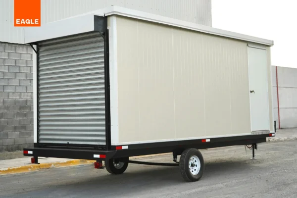 8X24 MOBILE OFFICE STORAGE TRAILER EAGLE MOBILE OFFICES