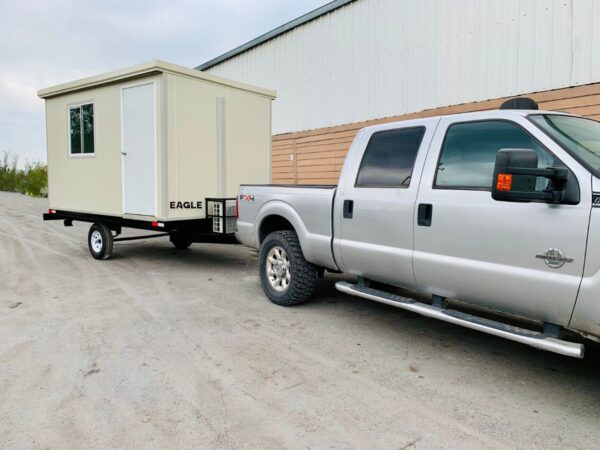 8X17 MOBILE OFFICE TRAILER - PORTABLE OFFICE - EAGLE MOBILE OFFICES