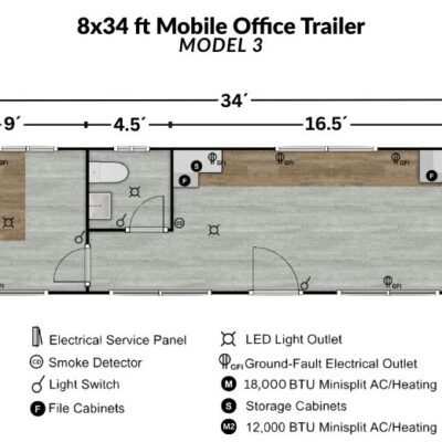 8X34 MOBILE OFFICE TRAILER MODEL 3 FLOORPLAN:LAYOUT - PORTABLE OFFICE - EAGLE MOBILE OFFICES.jpg