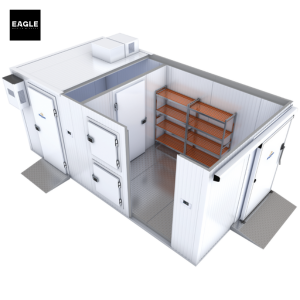 GROUND LEVEL REFRIGERATED STORAGE - EAGLE MOBILE OFFICES